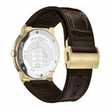 Salvatore Ferragamo F-80 Classic Silver Dial Brown Leather Strap Watch for Men - SFDT00419 Authentic Buy Shop Now