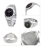 Salvatore Ferragamo F-80 Classic Black Dial Silver Steel Strap Watch for Men - SFDT02423 Authentic Buy Shop Now