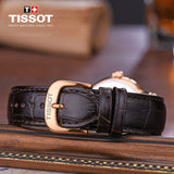 Tissot T Classic Carson Quartz White Dial Brown Leather Strap Watch for Men - T085.410.36.012.00 Authentic Buy Shop Now