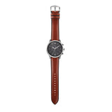 Fossil Neutra Chronograph Grey Dial Brown Leather Strap Watch for Men - FS5512 Authentic Buy Shop Now