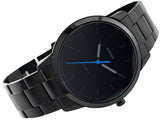 Fossil The Minimalist Black Dial Black Steel Strap Watch for Men - FS5308 Authentic Buy Shop Now