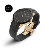Daniel Wellington Iconic Motion Black Dial Black Rubber Strap Watch For Men - DW00100425 Authentic Buy Shop Now