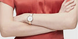 Calvin Klein Seduce Silver Dial Two Tone Steel Strap Watch for Women - K4E2N61X Authentic Buy Shop Now