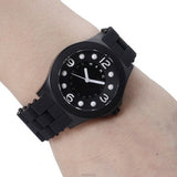 Marc Jacobs Pelly Black Dial Black Silicone Strap Watch for Women - MBM2507 Authentic Buy Shop Now