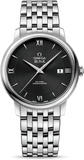 Omega De Ville Prestige Co-Axial Black Dial Silver Steel Strap Watch for Men - 424.10.40.20.01.001 Authentic Buy Shop Now
