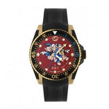 Gucci Dive Quartz Red Dial Black Rubber Strap Watch For Men - YA136325 Authentic Buy Shop Now