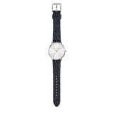 Michael Kors Pyper Quartz Silver Dial Blue Leather Strap Watch For Women - MK7244 Authentic Buy Shop Now