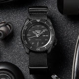 Seiko 5 Sports Automatic Black Dial Black NATO Strap Watch For Men - SRPD79K1 Authentic Buy Shop Now