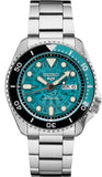 Seiko 5 Sports SKX Skeleton Green Dial Silver Steel Strap Watch For Men - SRPJ45K1 Authentic Buy Shop Now
