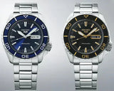 Seiko 5 Sport Automatic SKX Series Black Dial Silver Steel Strap Watch for Men - SRPK99K1