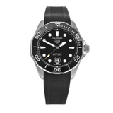 Tag Heuer Aquaracer Professional 300 Automatic Black Dial Black Rubber Strap Watch for Men - WBP201A.FT6197 Authentic Buy Shop Now