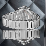 Emporio Armani World Explorer Black Dial Silver Steel Strap Watch for Men - AR11739 Authentic Buy Shop Now