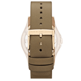 Marc Jacobs Amy Grey Dial Grey Leather Strap Watch for Women - MBM1153 Authentic Buy Shop Now
