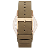 Marc Jacobs Henry Dinky Skeleton Beige Dial Beige Leather Strap Watch for Women - MBM1245 Authentic Buy Shop Now