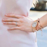 Swarovski Crystalline Bracelet White Dial Rose Gold Steel Strap Watch for Women - 5269250 Authentic Buy Shop Now
