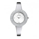 Swarovski Crystal Rose Silver Dial Silver Steel Strap Watch for Women - 5483853 Authentic Buy Shop Now