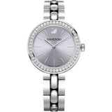 Swarovski Daytime Crystal Silver Dial Silver Steel Strap Watch for Women - 5095600 Authentic Buy Shop Now