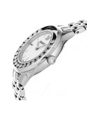 Swarovski Lovely Crystals Mini White Dial Silver Steel Strap Watch for Women - 5242901 Authentic Buy Shop Now