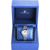 Swarovski Lovely Crystals Mini White Dial Silver Steel Strap Watch for Women - 5242901 Authentic Buy Shop Now