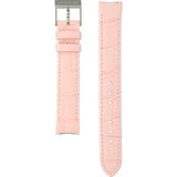 Swarovski Crystal Quartz Pink Dial Pink Leather Strap Watch for Women - 5575217 Authentic Buy Shop Now