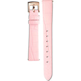 Swarovski Crystal Quartz Pink Dial Pink Leather Strap Watch for Women - 5575217 Authentic Buy Shop Now