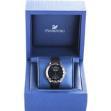 Swarovski Octea Nova Grey Dial Grey Leather Strap Watch for Women - 5295358 Authentic Buy Shop Now