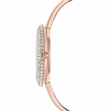 Swarovski Crystal Rose Silver Dial Rose Gold Steel Strap Watch for Women - 5484073 Authentic Buy Shop Now