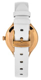 Swarovski Lovely Crystals Mother of Pearl Dial White Leather Strap Watch for Women - 5242904 Authentic Buy Shop Now