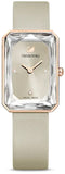 Swarovski Uptown Crystal Grey Dial Grey Leather Strap Watch for Women - 5547716 Authentic Buy Shop Now