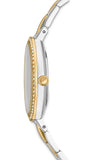 Swarovski Cosmopolitan Black Dial Two Tone Steel Strap Watch for Women - 5644072 Authentic Buy Shop Now