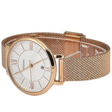 Fossil Jacqueline Mother of Pearl White Dial Gold Mesh Strap Watch for Women - ES4352 Authentic Buy Shop Now