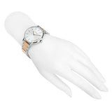 Coach Perry Silver Dial Two Tone Steel Strap Watch for Women - 14503346 Authentic Buy Shop Now
