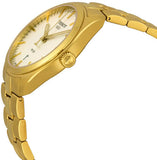 Tissot T Classic PR 100 Quartz White Dial Gold Steel Strap Watch for Men - T101.410.33.031.00 Authentic Buy Shop Now