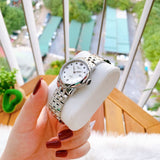 Tissot Carson Premium Automatic Lady Diamonds Silver Dial Silver Steel Strap Watch for Women - T122.207.11.036.00 Authentic Buy Shop Now