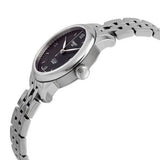 Tissot Le Locle Automatic Lady Black Dial Silver Steel Strap Watch For Women - T006.207.11.058.00 Authentic Buy Shop Now
