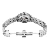 Tissot Le Locle Automatic Diamonds Mother of Pearl Black Dial Silver Steel Strap Watch For Women - T006.207.11.126.00 Authentic Buy Shop Now