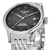 Tissot Le Locle Powermatic 80 Black Dial Silver Steel Strap Watch For Men - T006.407.11.053.00 Authentic Buy Shop Now