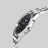 Tissot T Classic Dream Black Dial Silver Steel Strap Watch for Men - T033.410.11.053.01 Authentic Buy Shop Now