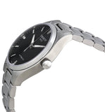 Tissot T Trend Couturier Chronograph Black Dial Silver Steel Strap Watch For Men - T035.410.11.051.00 Authentic Buy Shop Now