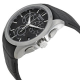 Tissot T Classic Couturier Chronograph Black Dial Black Leather Strap Watch For Men - T035.617.16.051.00 Authentic Buy Shop Now