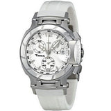 Tissot T Race Lady Chronograph White Dial White Rubber Strap Watch for Women - T048.217.17.017.00 Authentic Buy Shop Now