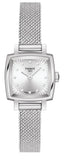 Tissot Lovely Square Silver Dial Silver Mesh Bracelet Watch For Women - T058.109.11.036.00 Authentic Buy Shop Now