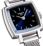 Tissot Lovely Square Blue Dial Silver Mesh Bracelet Watch For Women - T058.109.11.041.00 Authentic Buy Shop Now