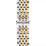 Tissot T Classic Tradition White Dial Two Tone Mesh Bracelet Watch For Men - T063.610.22.037.00 Authentic Buy Shop Now