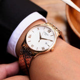 Tissot T Classic Tradition White Dial Rose Gold Steel Strap Watch For Women - T063.610.33.038.00 Authentic Buy Shop Now