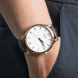 Tissot T Classic Tradition White Dial Brown Leather Strap Watch For Men - T063.610.36.037.00 Authentic Buy Shop Now