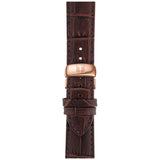 Tissot T Classic Tradition White Dial Brown Leather Strap Watch For Men - T063.610.36.037.00 Authentic Buy Shop Now