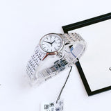 Tissot T Classic Carson Automatic White Dial Silver Steel Strap Watch For Women - T085.207.11.011.00 Authentic Buy Shop Now