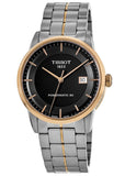 Tissot Luxury Powermatic 80 Black Dial Silver Steel Strap Watch For Men - T086.407.22.051.00 Authentic Buy Shop Now