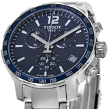 Tissot Quickster Chronograph Blue Dial Watch For Men - T095.417.11.047.00 Authentic Buy Shop Now